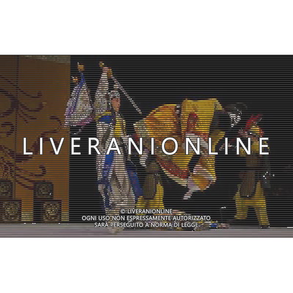 (140306) -- TORONTO, March 6, 2014 () -- Actors from Shanghai Peking Opera Theater perform \'The Revenge of Prince Zi Dan\' at P.C. Ho Theater in Toronto, Canada, March 5, 2014. The opera is based on the well-known Shakespeare\'s famous play \'Hamlet\'. (/Zou Zheng) (lyx) AG ALDO LIVERANI SAS ONLY ITALY