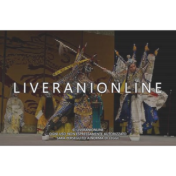 (140306) -- TORONTO, March 6, 2014 () -- Actors from Shanghai Peking Opera Theater perform \'The Revenge of Prince Zi Dan\' at P.C. Ho Theater in Toronto, Canada, March 5, 2014. The opera is based on the well-known Shakespeare\'s famous play \'Hamlet\'. (/Zou Zheng) (lyx) AG ALDO LIVERANI SAS ONLY ITALY