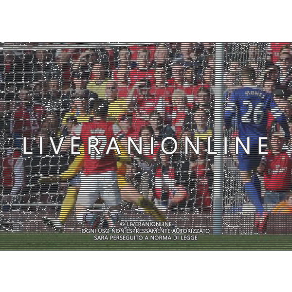 Arsenal\'s Olivier Giroud scores 3rd goal Photo by Kieran Galvin/CameraSport Football - FA Challenge Cup Quarter-Final - Arsenal v Everton - Saturday 8th March 2014 - Emirates Stadium - London © CameraSport - 43 Linden Ave. Countesthorpe. Leicester. England. LE8 5PG - Tel: +44 (0) 116 277 4147 - admin@camerasport.com - www.camerasport.com AG ALDO LIVERANI SAS ONLY ITALY