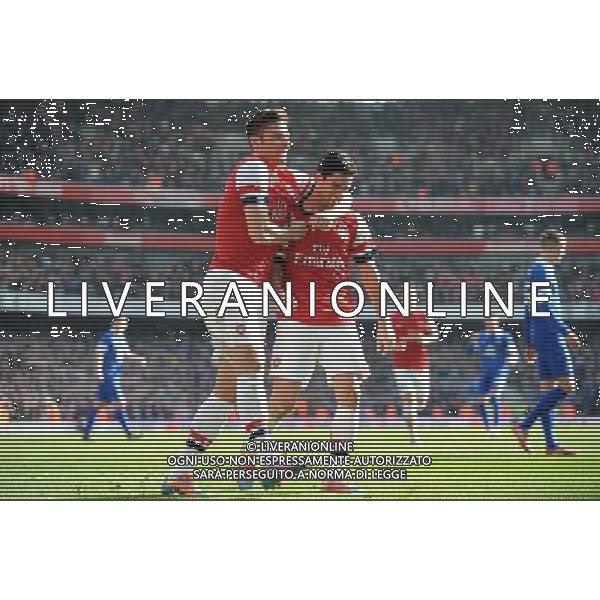 OLIVIER GIROUD, MIKEL ARTETA ARSENAL FC V EVERTON FC ARSENAL FC V EVERTON FC, THE BUDWEISER FA CUP QUARTER FINAL EMIRATES STADIUM, LONDON, ENGLAND 08 March 2014 GAT79238 THE BUDWEISER FA CUP QUARTER FINALS WARNING! This Photograph May Only Be Used For Newspaper And/Or Magazine Editorial Purposes. May Not Be Used For Publications Involving 1 player, 1 Club Or 1 Competition Without Written Authorisation From Football DataCo Ltd. For Any Queries, Please Contact Football DataCo Ltd on +44 (0) 207 864 9121 AG ALDO LIVERANI SAS ONLY ITALY