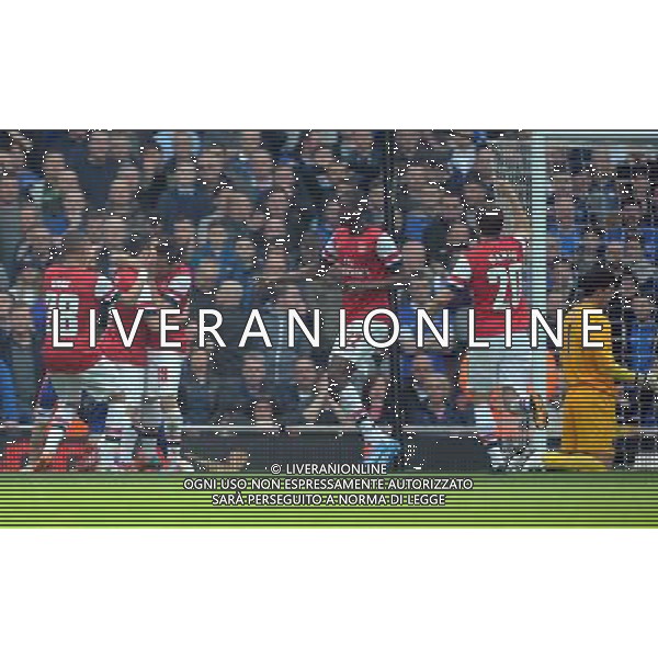 MESUT OZIL CELEBRATES GOAL ARSENAL FC V EVERTON FC ARSENAL FC V EVERTON FC, THE BUDWEISER FA CUP QUARTER FINAL EMIRATES STADIUM, LONDON, ENGLAND 08 March 2014 GAT79220 THE BUDWEISER FA CUP QUARTER FINALS WARNING! This Photograph May Only Be Used For Newspaper And/Or Magazine Editorial Purposes. May Not Be Used For Publications Involving 1 player, 1 Club Or 1 Competition Without Written Authorisation From Football DataCo Ltd. For Any Queries, Please Contact Football DataCo Ltd on +44 (0) 207 864 9121 AG ALDO LIVERANI SAS ONLY ITALY