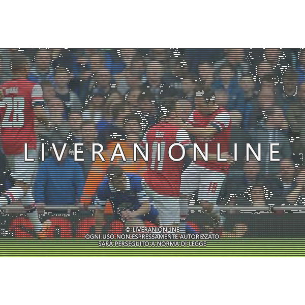 MESUT OZIL SCORES ARSENAL FC V EVERTON FC ARSENAL FC V EVERTON FC, THE BUDWEISER FA CUP QUARTER FINAL EMIRATES STADIUM, LONDON, ENGLAND 08 March 2014 GAT79212 THE BUDWEISER FA CUP QUARTER FINALS WARNING! This Photograph May Only Be Used For Newspaper And/Or Magazine Editorial Purposes. May Not Be Used For Publications Involving 1 player, 1 Club Or 1 Competition Without Written Authorisation From Football DataCo Ltd. For Any Queries, Please Contact Football DataCo Ltd on +44 (0) 207 864 9121 AG ALDO LIVERANI SAS ONLY ITALY