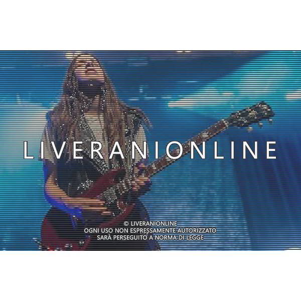 Haim perform at Brighton Dome on 7 March 2014. Danielle Haim pictured. AG ALDO LIVERANI SAS ONLY ITALY