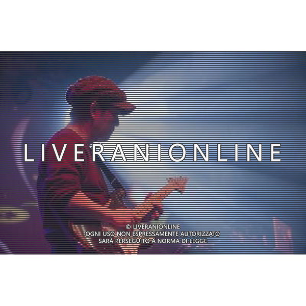Rovo performing at Manchester Ritz, England on 7th March 2014. Guitarist Seiichi Yamamoto. AG ALDO LIVERANI SAS ONLY ITALY