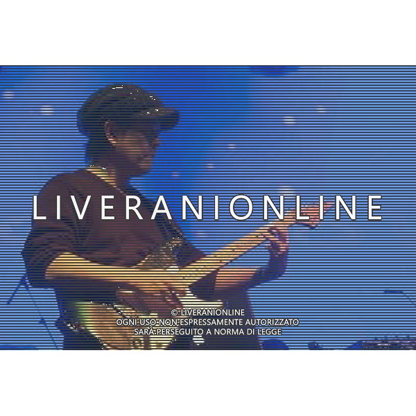 Rovo performing at Manchester Ritz, England on 7th March 2014. Guitarist Seiichi Yamamoto. AG ALDO LIVERANI SAS ONLY ITALY