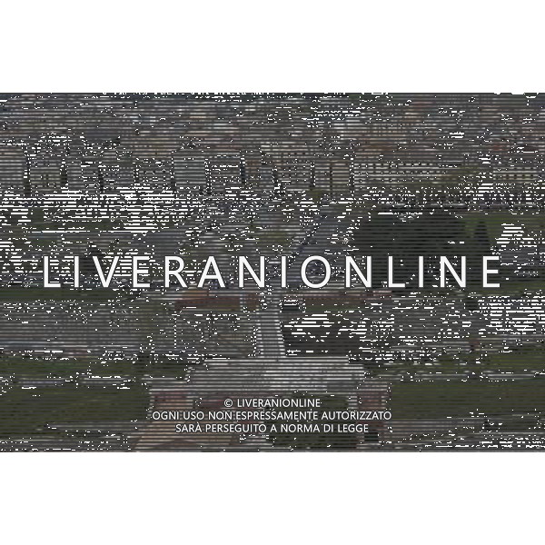 (140308) -- CORFU, Mar. 8, 2014 () -- Photo taken on March 8, 2014 shows a scenery of the old town of Corfu, Greece. The Old Town of Corfu, on the Greek Island of Corfu off the western coasts of Albania and Greece, is located in a strategic position at the entrance of the Adriatic Sea, and has its roots in the 8th century BC. The three forts of the town, designed by renowned Venetian engineers, were used from 1386 to 1797 by Venice to defend the maritime trading interests of the Republic of Venice against the Ottoman Empire. In the course of time, the forts were repaired and partly rebuilt several times, more recently under British rule in the 19th century. The mainly neoclassical housing stock of the Old Town is partly from the Venetian period, partly of later construction, notably the 19th century. As a fortified Mediterranean port, Corfu\' s urban and port ensemble is notable for its high level of integrity and authenticity. The ensemble was inscribed as UNESCO World Heritage Site in 2007. It is the most recent inscribed among the 17 UNESCO World Heritage Sites in Greece. (/Liu Yongqiu) ©photoshot/AGENZIA ALDO LIVERANI SAS - ITALY ONLY - Vedute della citta\' vecchia di Corfu al largo delle coste occidentali di Albania e Grecia, si trova dentro una posizione strategica all\'ingresso del Mare Adriatico, iscritta come patrimonio mondiale dell\'UNESCO nel 2007