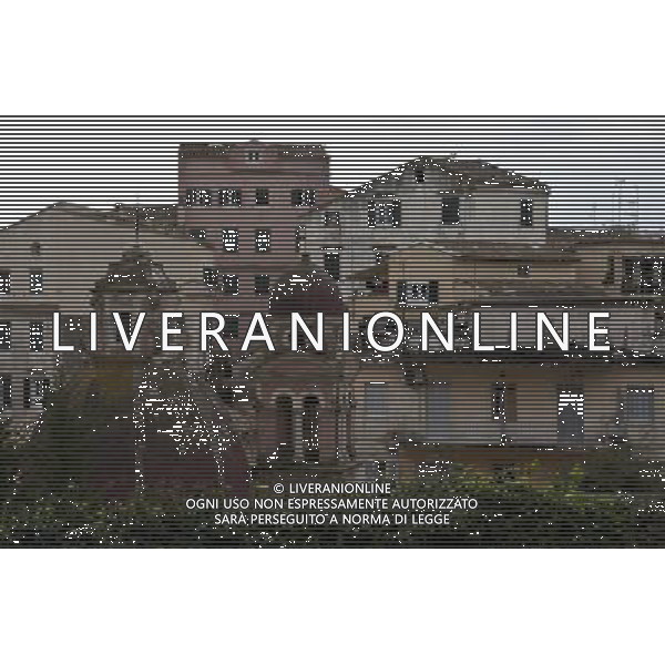 (140308) -- CORFU, Mar. 8, 2014 () -- Photo taken on March 8, 2014 shows a scenery of the old town of Corfu, Greece. The Old Town of Corfu, on the Greek Island of Corfu off the western coasts of Albania and Greece, is located in a strategic position at the entrance of the Adriatic Sea, and has its roots in the 8th century BC. The three forts of the town, designed by renowned Venetian engineers, were used from 1386 to 1797 by Venice to defend the maritime trading interests of the Republic of Venice against the Ottoman Empire. In the course of time, the forts were repaired and partly rebuilt several times, more recently under British rule in the 19th century. The mainly neoclassical housing stock of the Old Town is partly from the Venetian period, partly of later construction, notably the 19th century. As a fortified Mediterranean port, Corfu\' s urban and port ensemble is notable for its high level of integrity and authenticity. The ensemble was inscribed as UNESCO World Heritage Site in 2007. It is the most recent inscribed among the 17 UNESCO World Heritage Sites in Greece. (/Liu Yongqiu) ©photoshot/AGENZIA ALDO LIVERANI SAS - ITALY ONLY - Vedute della citta\' vecchia di Corfu al largo delle coste occidentali di Albania e Grecia, si trova dentro una posizione strategica all\'ingresso del Mare Adriatico, iscritta come patrimonio mondiale dell\'UNESCO nel 2007