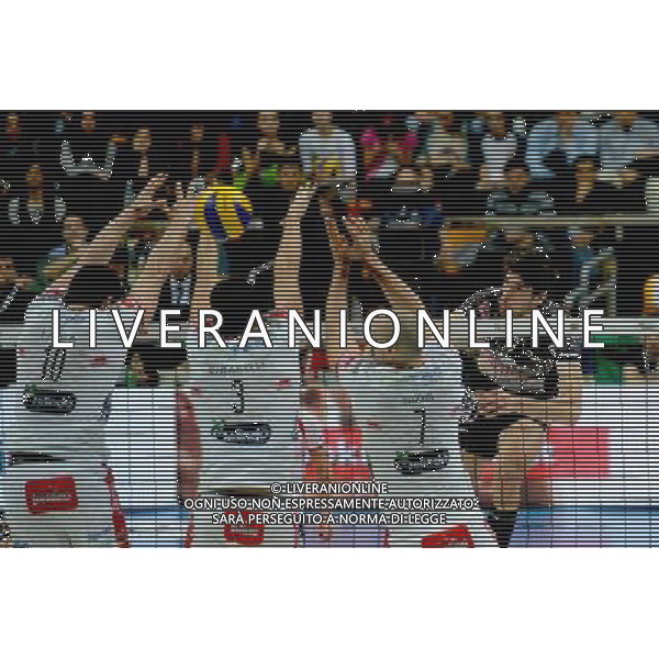 PIACENZA - TRENTINO VOLLEY COPPA ITALIA PALLAVOLO SEMIFINALE 08 MARZO 2014 NELLA FOTO VETTORI ©SCHICCHI/AGENZIA ALDO LIVERANI SAS