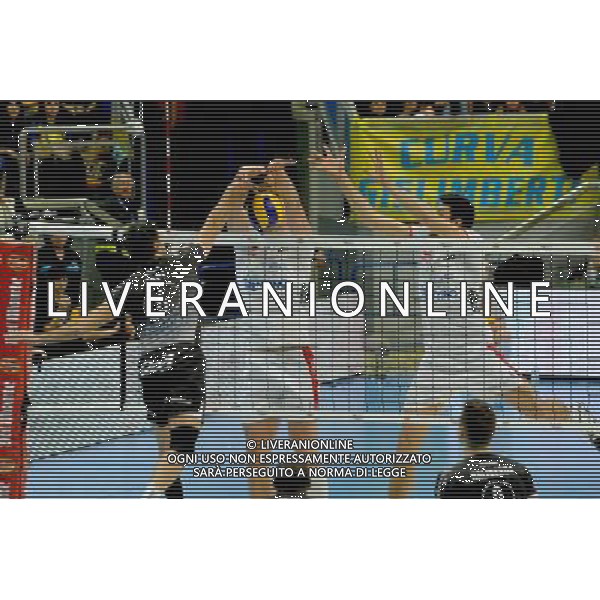 PIACENZA - TRENTINO VOLLEY COPPA ITALIA PALLAVOLO SEMIFINALE 08 MARZO 2014 NELLA FOTO ©SCHICCHI/AGENZIA ALDO LIVERANI SAS
