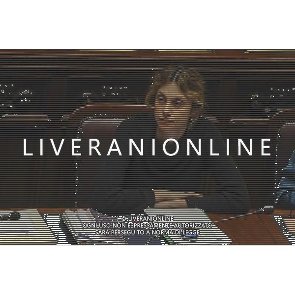 Roma - 10/03/2014 - Montecitorio - Discussione della nuova legge elettorale Italicum - nella foto: Marianna Madia /Ph. Fabrizio Corradetti - Ag. Aldo Liverani sas