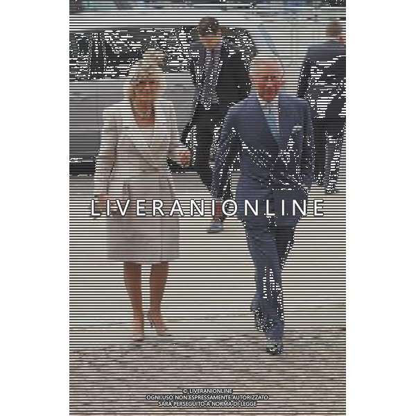 Camilla, Duchess of Cornwall and Charles, Prince of Wales attend a Commonwealth Day Observance Service and Reception at Westminster Abbey in London. 10th March 2014 AG ALDO LIVERANI SAS ONLY ITALY