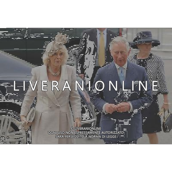 Camilla, Duchess of Cornwall and Charles, Prince of Wales attend a Commonwealth Day Observance Service and Reception at Westminster Abbey in London. 10th March 2014 AG ALDO LIVERANI SAS ONLY ITALY