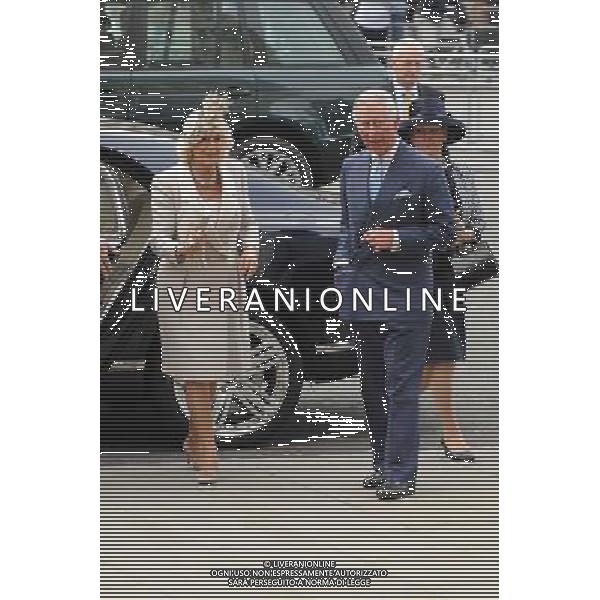 Camilla, Duchess of Cornwall and Charles, Prince of Wales attend a Commonwealth Day Observance Service and Reception at Westminster Abbey in London. 10th March 2014 AG ALDO LIVERANI SAS ONLY ITALY