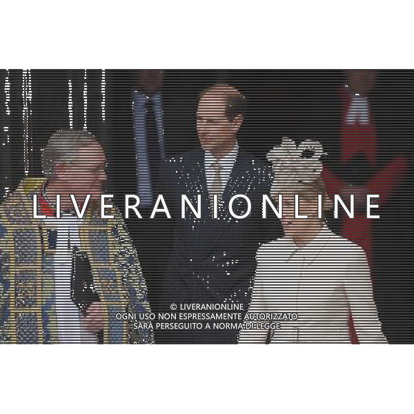 Prince Edward, Earl of Wessex and Sophie, Countess of Wessex attend a Commonwealth Day Observance Service and Reception at Westminster Abbey in London. 10th March 2014 AG ALDO LIVERANI SAS ONLY ITALY
