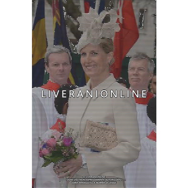 Sophie Countess of Wessex leaving the annual Commonwealth Observance in Westminster Abbey, London. 10th March 2014. AG ALDO LIVERANI SAS ONLY ITALY