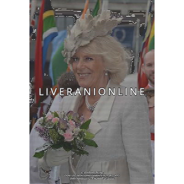 Camilla, The Duchess of Cornwall leaving the annual Commonwealth Observance in Westminster Abbey, London. 10th March 2014. AG ALDO LIVERANI SAS ONLY ITALY