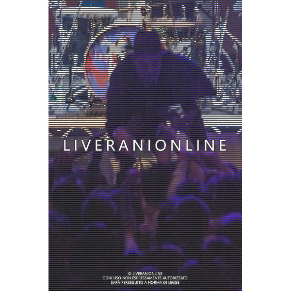 Babyshambles plays The Roundhouse on 10/03/2014 at The Roundhouse, London. Pete Doherty dives into the audience. Sequence 5 of 5 Persons pictured: Pete Doherty, Peter Doherty, Adam Falkner . Picture by Julie Edwards AG ALDO LIVERANI SAS ONLY ITALY 