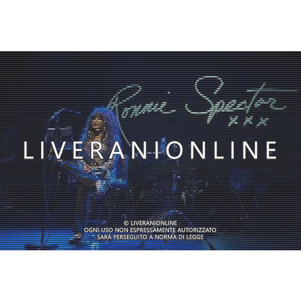 Ronnie Spector at Queen Elizabeth Hall in London on 9 March 2014 AG ALDO LIVERANI SAS ONLY ITALY