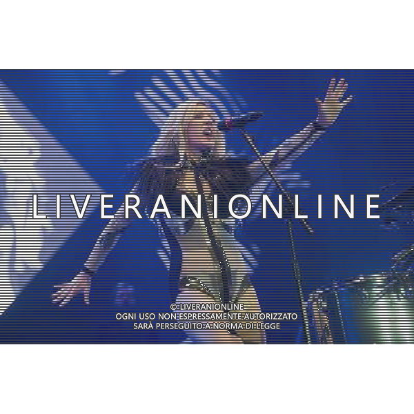 Englisg singer-songwriter and actor Ellie Goulding (born Elena Jane \'Ellie\' Goulding) performs at The O2 Arena, London, England, UK on 9th March 2014. AG ALDO LIVERANI SAS ONLY ITALY