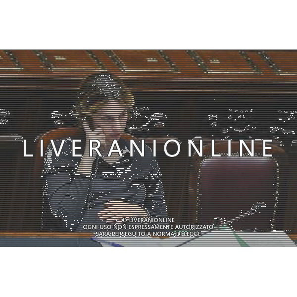 Roma - 11/03/2014 - Montecitorio - Discussione della nuova legge elettorale Italicum - nella foto: Marianna Madia /Ph. Fabrizio Corradetti - Ag. Aldo Liverani sas
