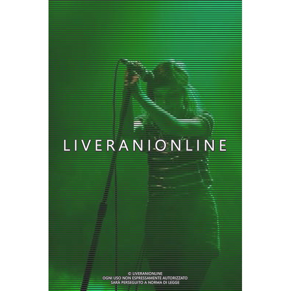 Chvrches, play a sold out show at O2 Academy, Newcastle, 7th March 2014 AG ALDO LIVERANI SAS ONLY ITALY