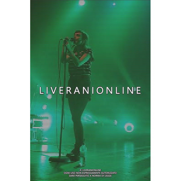 Chvrches, play a sold out show at O2 Academy, Newcastle, 7th March 2014 AG ALDO LIVERANI SAS ONLY ITALY