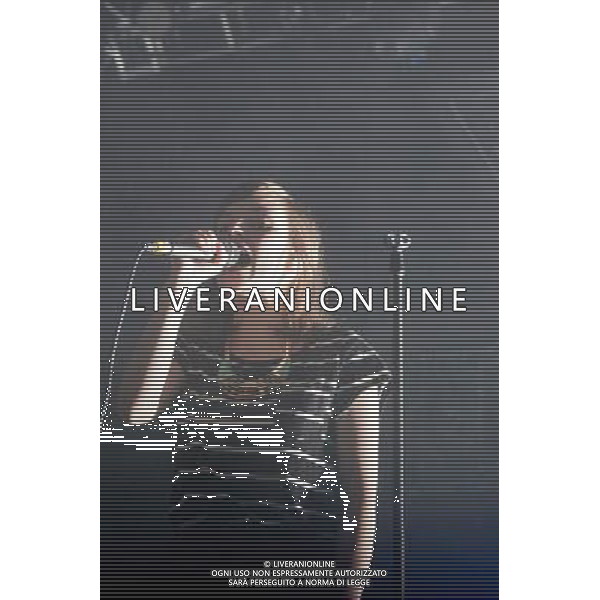 Chvrches, play a sold out show at O2 Academy, Newcastle, 7th March 2014 AG ALDO LIVERANI SAS ONLY ITALY