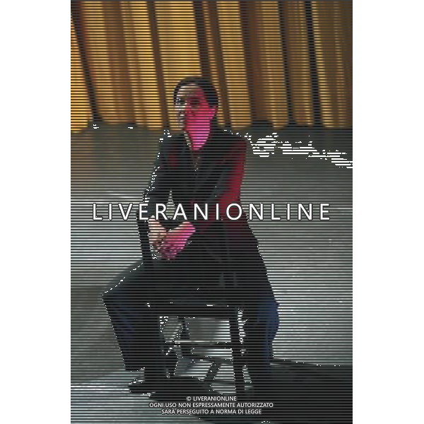 (140309) -- FRANKFURT, March 9, 2014 () -- German alto Ruth Zetzsche performs in a concert at the International Theater in Frankfurt, Germany, on March 9, 2014. Ruth Zetzsche invited the audience to revel in love songs and ballads in her concert on Sunday evening. Ruth Zetzsche was born in a musical family in Leipzig of Germany and is recognised for her creativity and unique expression with her own musical style. (/Luo Huanhuan) AG ALDO LIVERANI SAS ONLY ITALY