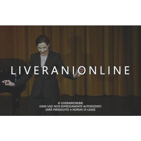 (140309) -- FRANKFURT, March 9, 2014 () -- German alto Ruth Zetzsche performs in a concert at the International Theater in Frankfurt, Germany, on March 9, 2014. Ruth Zetzsche invited the audience to revel in love songs and ballads in her concert on Sunday evening. Ruth Zetzsche was born in a musical family in Leipzig of Germany and is recognised for her creativity and unique expression with her own musical style. (/Luo Huanhuan) AG ALDO LIVERANI SAS ONLY ITALY