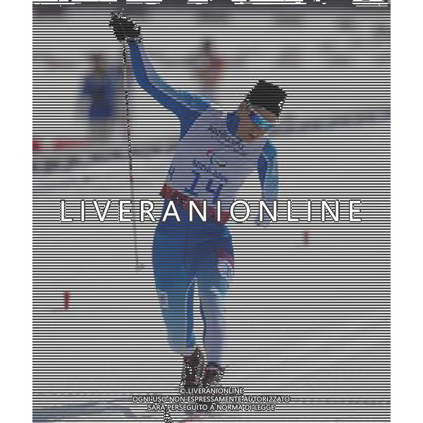 (140310) -- SOCHI, March. 10, 2014 () -- Ilka Tuomisto of Finland competes during the men\'s 20km standing of Cross Country at the 2014 Sochi Winter Paralympic Games in Sochi, Russia, March 10, 2014. Tuomisto won the silver medal with 51 minutes 31.5 seconds. (/Dai Tianfang) AG ALDO LIVERANI SAS ONLY ITALY