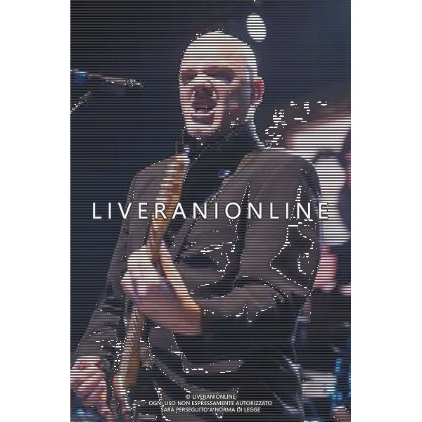 The Stranglers plays Eventim Apollo Hammersmith on 08/03/2014 at Eventim Apollo Hammersmith, London. The band celebrate their 40th anniversary year with a series of UK dates, including a return to the Apollo, which they first played in 1976. Persons pictured: Baz Warne. Picture by Julie Edwards AG ALDO LIVERANI SAS ONLY ITALY