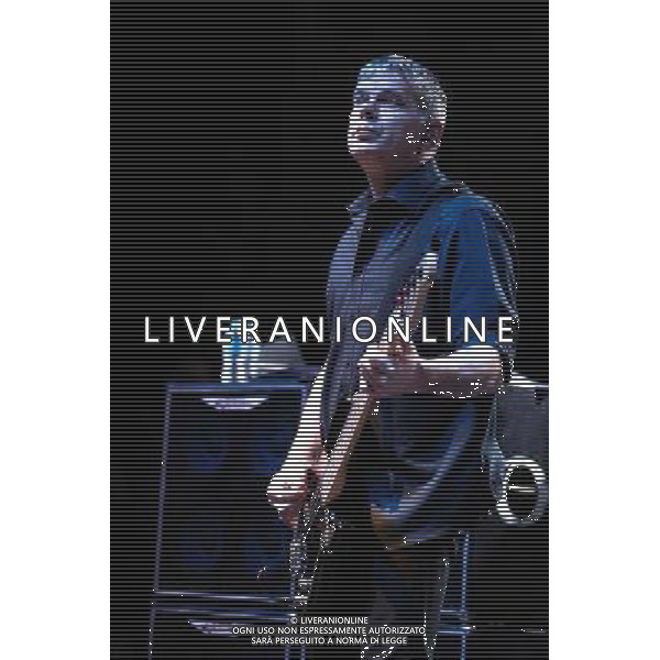 The Stranglers plays Eventim Apollo Hammersmith on 08/03/2014 at Eventim Apollo Hammersmith, London. The band celebrate their 40th anniversary year with a series of UK dates, including a return to the Apollo, which they first played in 1976. Persons pictured: Jean-Jacques Burnel, JJ Burnel. Picture by Julie Edwards AG ALDO LIVERANI SAS ONLY ITALY