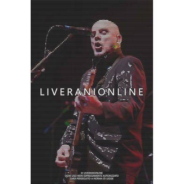 The Stranglers plays Eventim Apollo Hammersmith on 08/03/2014 at Eventim Apollo Hammersmith, London. The band celebrate their 40th anniversary year with a series of UK dates, including a return to the Apollo, which they first played in 1976. Persons pictured: Baz Warne. Picture by Julie Edwards AG ALDO LIVERANI SAS ONLY ITALY