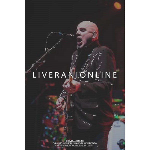 The Stranglers plays Eventim Apollo Hammersmith on 08/03/2014 at Eventim Apollo Hammersmith, London. The band celebrate their 40th anniversary year with a series of UK dates, including a return to the Apollo, which they first played in 1976. Persons pictured: Baz Warne. Picture by Julie Edwards AG ALDO LIVERANI SAS ONLY ITALY