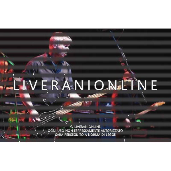 The Stranglers plays Eventim Apollo Hammersmith on 08/03/2014 at Eventim Apollo Hammersmith, London. The band celebrate their 40th anniversary year with a series of UK dates, including a return to the Apollo, which they first played in 1976. Persons pictured: Jean-Jacques Burnel, JJ Burnel. Picture by Julie Edwards AG ALDO LIVERANI SAS ONLY ITALY