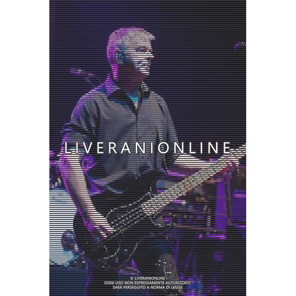 The Stranglers plays Eventim Apollo Hammersmith on 08/03/2014 at Eventim Apollo Hammersmith, London. The band celebrate their 40th anniversary year with a series of UK dates, including a return to the Apollo, which they first played in 1976. Persons pictured: Jean-Jacques Burnel, JJ Burnel. Picture by Julie Edwards AG ALDO LIVERANI SAS ONLY ITALY