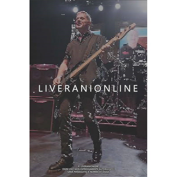 The Stranglers plays Eventim Apollo Hammersmith on 08/03/2014 at Eventim Apollo Hammersmith, London. The band celebrate their 40th anniversary year with a series of UK dates, including a return to the Apollo, which they first played in 1976. Persons pictured: Jean-Jacques Burnel, JJ Burnel. Picture by Julie Edwards AG ALDO LIVERANI SAS ONLY ITALY