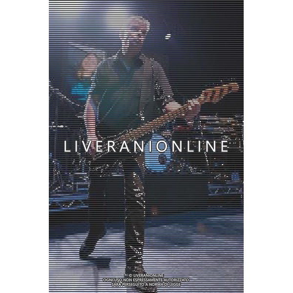 The Stranglers plays Eventim Apollo Hammersmith on 08/03/2014 at Eventim Apollo Hammersmith, London. The band celebrate their 40th anniversary year with a series of UK dates, including a return to the Apollo, which they first played in 1976. Persons pictured: Jean-Jacques Burnel, JJ Burnel. Picture by Julie Edwards AG ALDO LIVERANI SAS ONLY ITALY