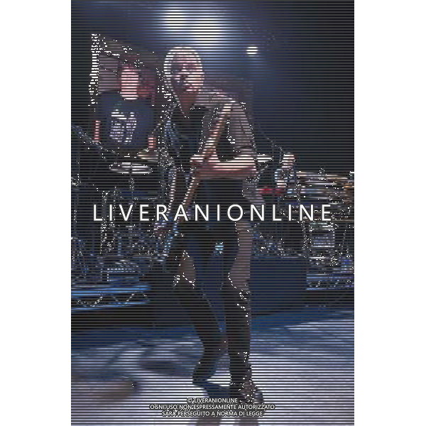 The Stranglers plays Eventim Apollo Hammersmith on 08/03/2014 at Eventim Apollo Hammersmith, London. The band celebrate their 40th anniversary year with a series of UK dates, including a return to the Apollo, which they first played in 1976. Persons pictured: Jean-Jacques Burnel, JJ Burnel. Picture by Julie Edwards AG ALDO LIVERANI SAS ONLY ITALY