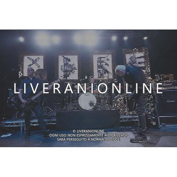 The Stranglers plays Eventim Apollo Hammersmith on 08/03/2014 at Eventim Apollo Hammersmith, London. The band celebrate their 40th anniversary year with a series of UK dates, including a return to the Apollo, which they first played in 1976. Persons pictured: Dave Greenfield, Jean-Jacques Burnel, Baz Warne. Picture by Julie Edwards AG ALDO LIVERANI SAS ONLY ITALY