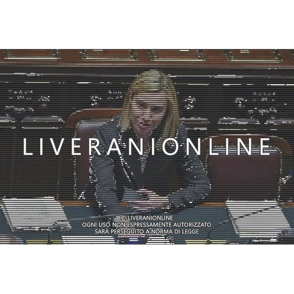 Roma - 11/03/2014 - Montecitorio - Discussione della nuova legge elettorale Italicum - nella foto: Federica Mogherini /Ph. Fabrizio Corradetti - Ag. Aldo Liverani sas