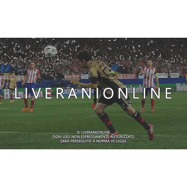 UEFA Champions League 2013/2014 Ottavi di Finale Ritorno Madrid - 11.03.2014 Atletico Madrid-Milan Nella Foto:kaka\' gol /Ph.Vitez-Ag. Aldo Liverani