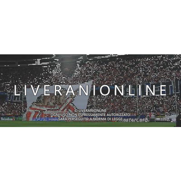 UEFA Champions League 2013/2014 Ottavi di Finale Ritorno Madrid - 11.03.2014 Atletico Madrid-Milan Nella Foto:coreografia tifosi atletico /Ph.Vitez-Ag. Aldo Liverani