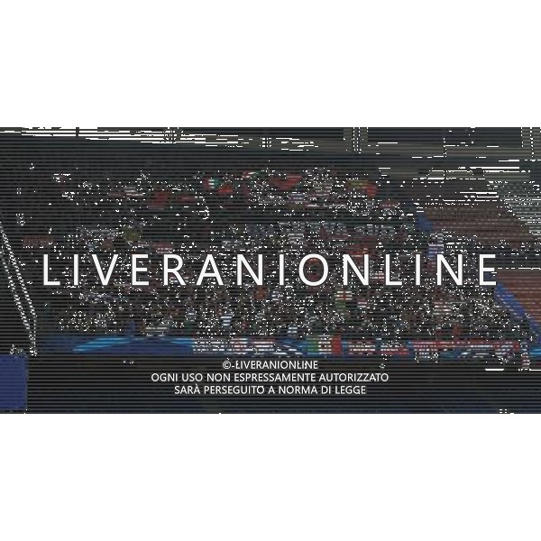 UEFA Champions League 2013/2014 Ottavi di Finale Ritorno Madrid - 11.03.2014 Atletico Madrid-Milan Nella Foto:tifosi milan /Ph.Vitez-Ag. Aldo Liverani
