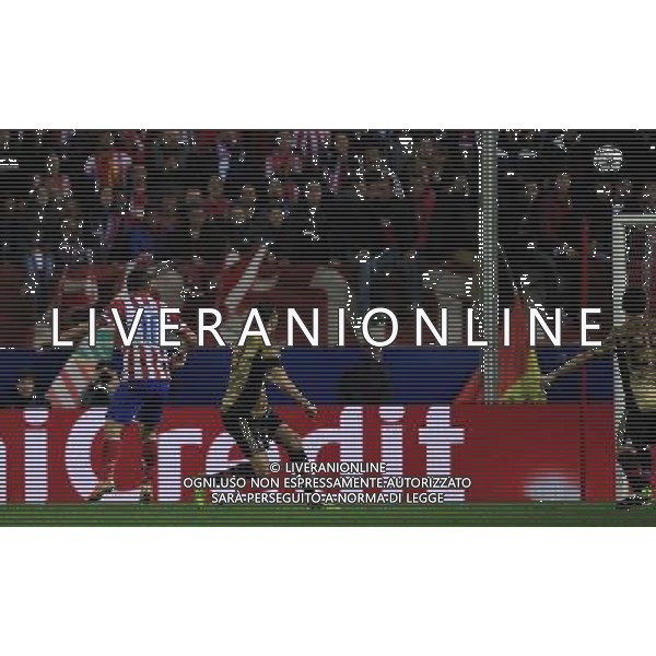 UEFA Champions League 2013/2014 Ottavi di Finale Ritorno Madrid - 11.03.2014 Atletico Madrid-Milan Nella Foto:arda turan gol /Ph.Vitez-Ag. Aldo Liverani