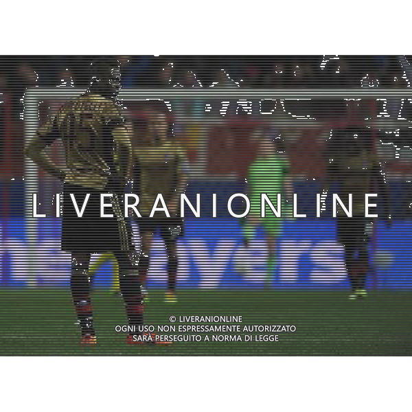 UEFA Champions League 2013/2014 Ottavi di Finale Ritorno Madrid - 11.03.2014 Atletico Madrid-Milan Nella Foto:delusione balotelli /Ph.Vitez-Ag. Aldo Liverani