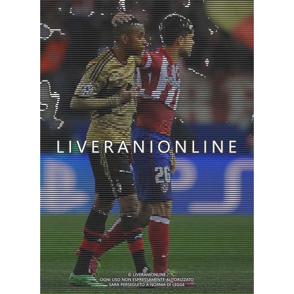 UEFA Champions League 2013/2014 Ottavi di Finale Ritorno Madrid - 11.03.2014 Atletico Madrid-Milan Nella Foto:diego consola robinho /Ph.Vitez-Ag. Aldo Liverani