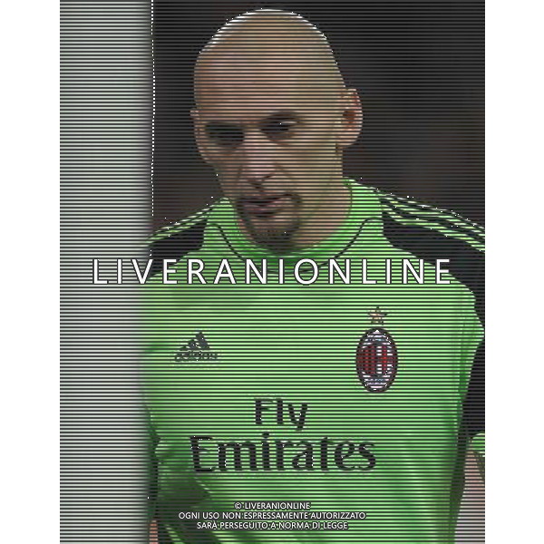 UEFA Champions League 2013/2014 Ottavi di Finale Ritorno Madrid - 11.03.2014 Atletico Madrid-Milan Nella Foto:Abbiati Christian /Ph.Vitez-Ag. Aldo Liverani