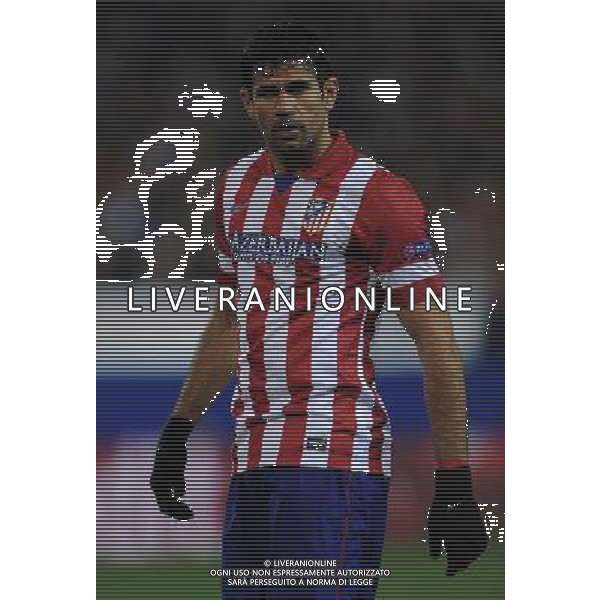 UEFA Champions League 2013/2014 Ottavi di Finale Ritorno Madrid - 11.03.2014 Atletico Madrid-Milan Nella Foto:Diego Costa /Ph.Vitez-Ag. Aldo Liverani