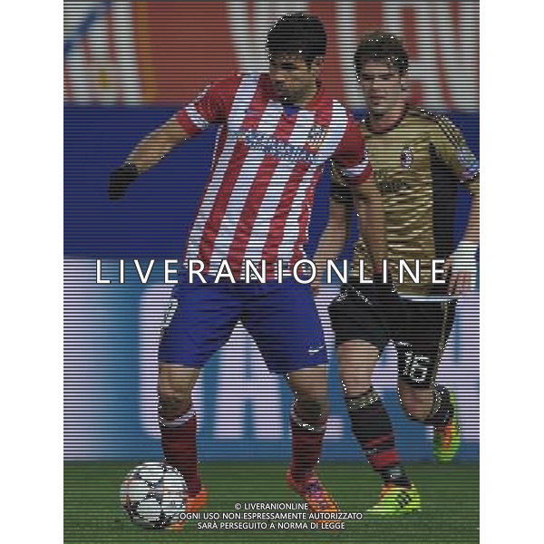 UEFA Champions League 2013/2014 Ottavi di Finale Ritorno Madrid - 11.03.2014 Atletico Madrid-Milan Nella Foto:Diego Costa /Ph.Vitez-Ag. Aldo Liverani